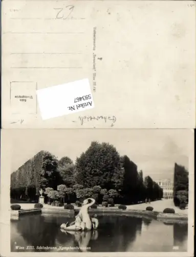 593467,Wien Hietzing Schönbrunn