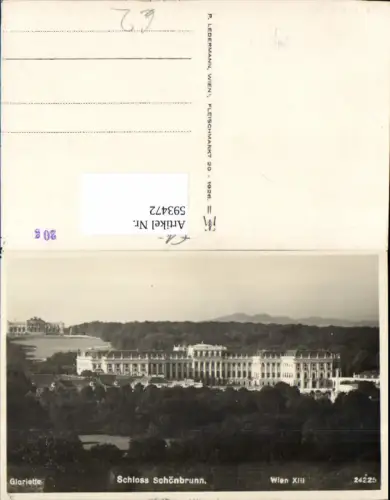 593472,Wien Hietzing Schönbrunn