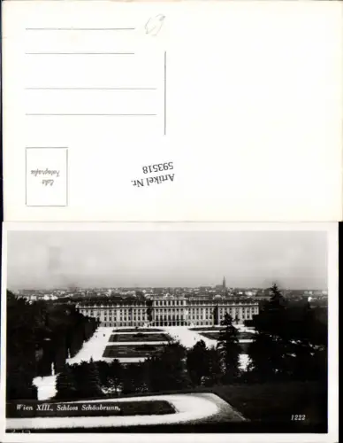 593518,Wien Hietzing Schönbrunn