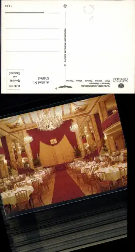 600941,Wien Vienna Hietzing Parkhotel Schönbrunn Festsaal Ballroom pub Alpine Luftbild 1863