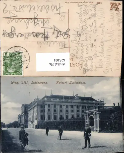 625404,Wien Hietzing Schloss Schönbrunn Kaiserliches Lustschloss Soldat Uniform