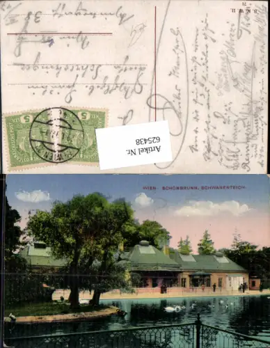 625438,Wien Hietzing Schloss Schönbrunn Schwanenteich Schwan