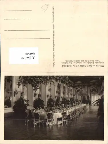 644589,Wien Hietzing Schönbrunn Große Galerie