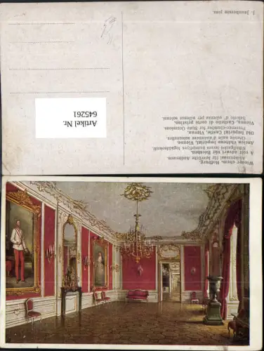645261,Künstler AK J. Jaunbersin Wien Hietzing Hofburg