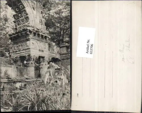 653706,Foto Ak Wien Vienna Hietzing Schloss Schönbrunn Röm. Ruine