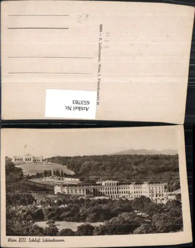 653783,Wien Vienna Hietzing Schloss Schönbrunn mit Gloriette