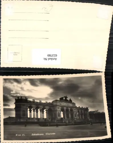 653789,Foto Ak Wien Vienna Hietzing Schloss Schönbrunn Gloriette