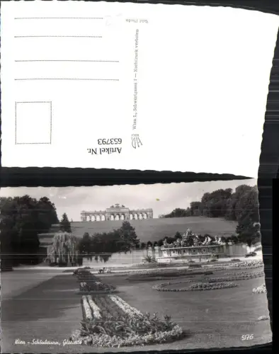 653793,Foto Ak Wien Vienna Hietzing Schloss Schönbrunn Gloriette