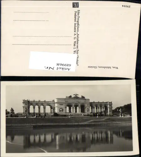 689968 Wien Hietzing Schönbrunn