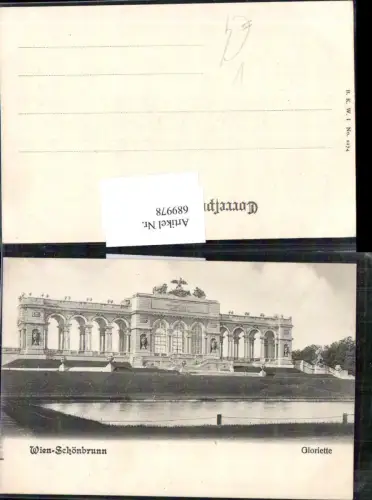 689978 Wien Hietzing Schönbrunn pub B.K.W.I. 2174