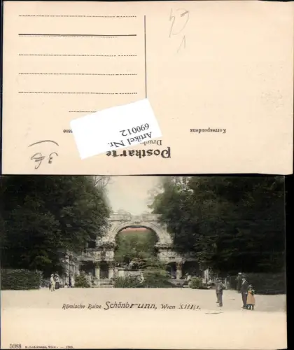 690012 Wien Hietzing Schönbrunn Römische Ruine pub Ledermann 5088