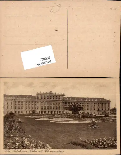 690025 Wien Hietzing Schönbrunn pub B.K.W.I. 31