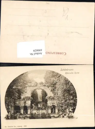 690029 Wien Hietzing Schönbrunn Römische Ruine