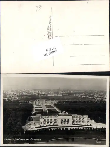 701525 Wien Hietzing Schönbrunn Luftbild