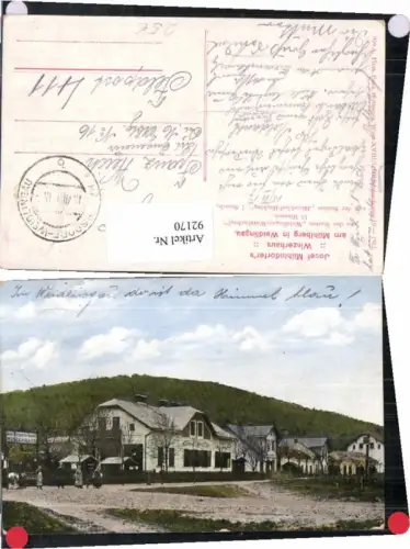 92170,Weidlingau Hadersdorf Gasthaus Winzerhaus Mühlberg