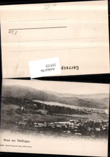 225122,Wien Penzing Gruß aus Weidlingau Teilansicht