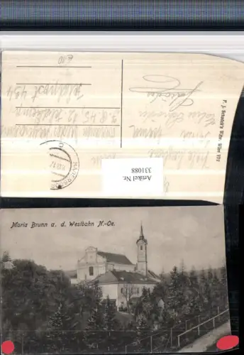 331088,Wien Penzing Maria Brunn an d. Westbahn Kirche