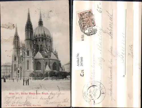 297840,Wien Rudolfsheim-Fünfhaus Kirche Maria zum Siege