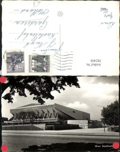382458,Wien Rudolfsheim-Fünfhaus Stadthalle Gebäude
