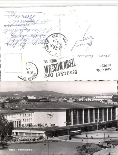 498987,Wien Rudolfsheim-Fünfhaus Westbahnhof Bahnhof
