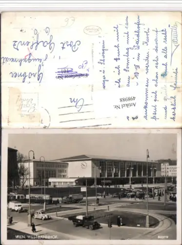 498988,Wien Rudolfsheim-Fünfhaus Westbahnhof Bahnhof