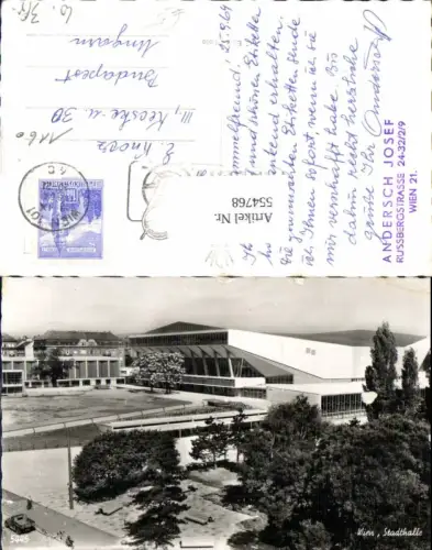554768,Wien Rudolfsheim Fünghaus Stadthalle