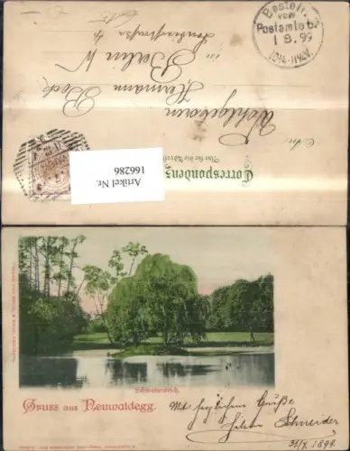 166286,Wien 17 Hernals Neuwaldegg Schwanenteich 1900