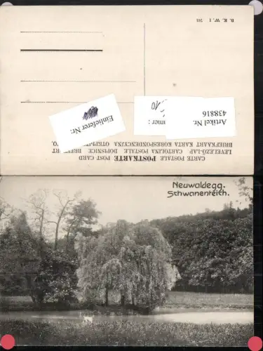 438816,Wien Hernals Neuwaldegg Schwanenteich Partie pub B.K.W.I. 761