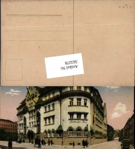 563278,tolle AK Wien Hernals Jörgerstraße Städtisches Bad