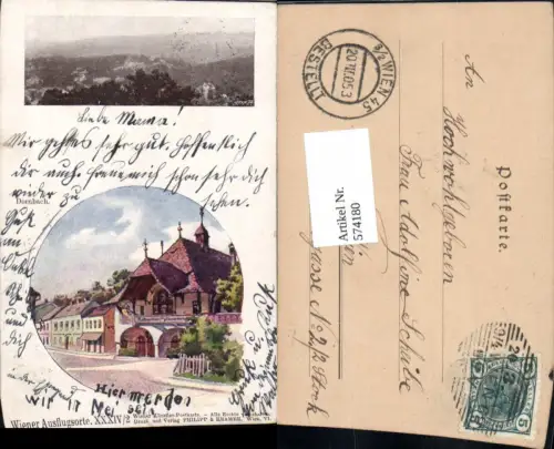 574180,Wien Hernals Dornbach Restauration pub Philipp e Kramer XXXIV/2