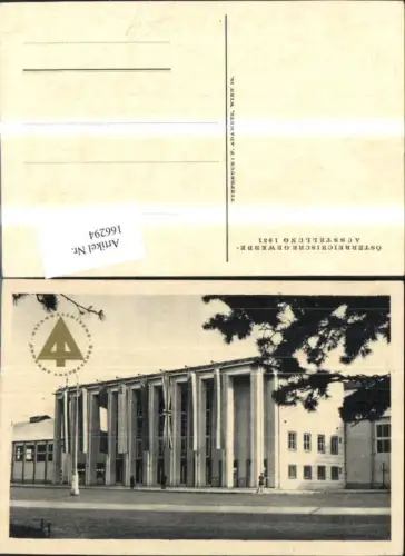 166294,Wien 18 Währing Österreichische Gewerbeausstellung Ausstellung 1951