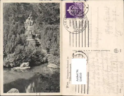 534510,Wien 18 Währing Türkenschanzpark Priessnitz Denkmal pub Kilophot 23183