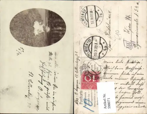 598071,Foto-AK Wien Währing Familie Angerer 1909