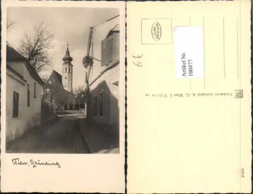 100477,Wien 19 Döbling Grinzing Strassenansicht