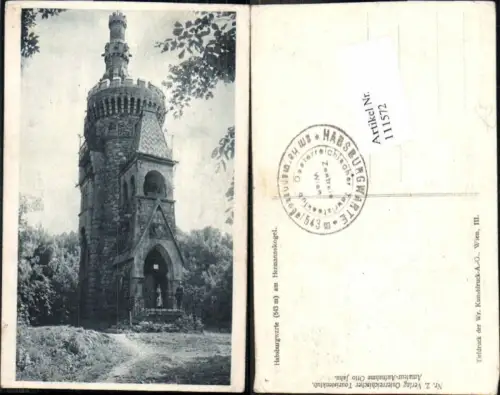 111572,Habsburgwarte am Hermannskogel Döbling Wienerwald Kahlenberg