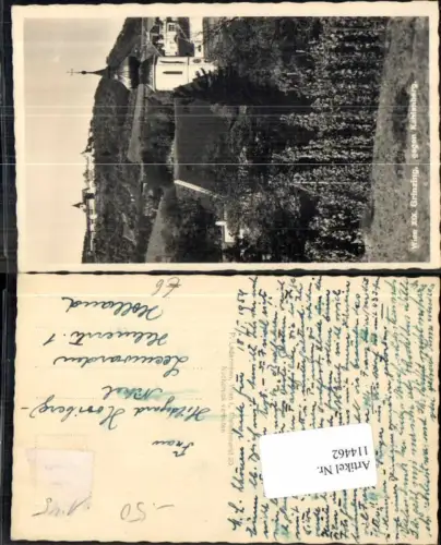 114462,Wien 19 Döbling Grinzing Partie am Ortsrand m. Kahlenberg