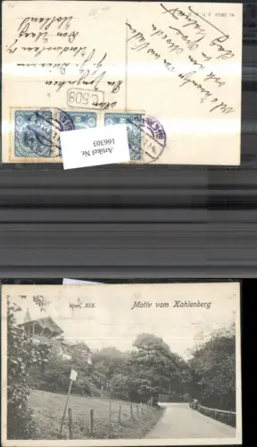 166303,Wien 19 Döbling Motiv a. Kahlenberg