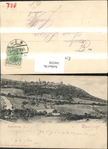 166338,Wien 19 Döbling Kahlenberg 1907