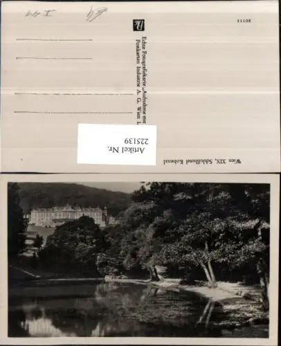 225139,Wien Döbling Schlosshotel Kobenzl Partie