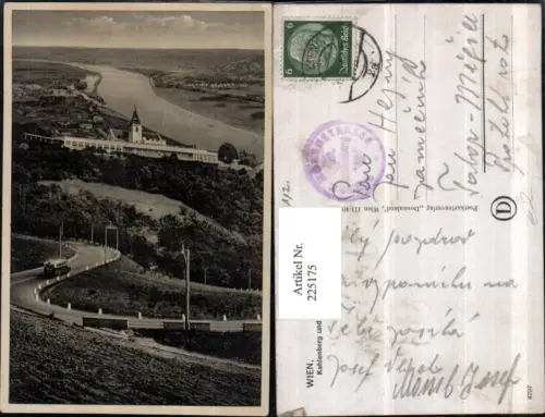 225175,Wien Döbling Kahlenberg u. Höhenstraße