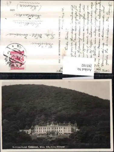 285102,Wien Döbling Schloss Hotel Cobenzl