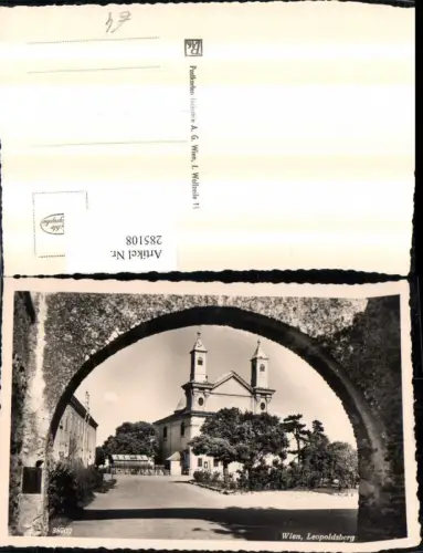 285108,Wien Döbling Leopoldsberg Kirche