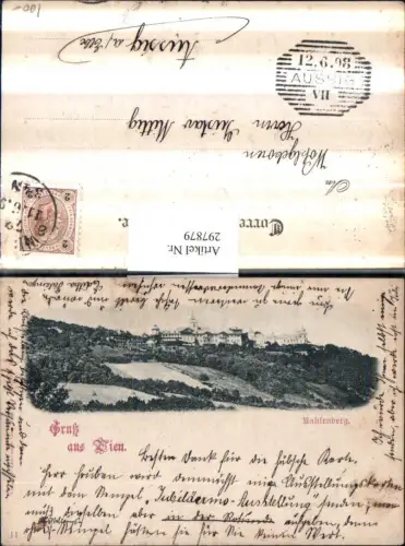 297879,Gruß aus Wien Döbling Kahlenberg