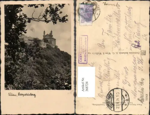 368724,Wien Döbling Leopoldsberg Kirche