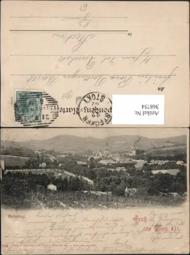 368754,Wien Döbling Grinzing Totale