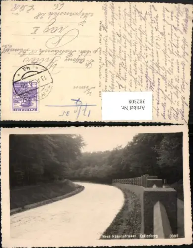 382308,Wien Döbling Höhenstraße Kahlenberg Straßenansicht