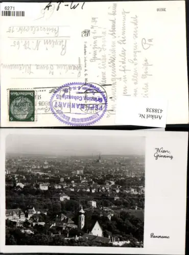 438838,Wien Döbling Grinzing Totale Panorama