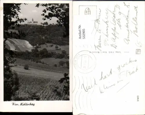 532905,Wien 19 Döbling Kahlenberg