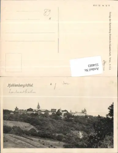 554683,Wien 19 Döbling Leopoldsberg Kahlenberg Hotel