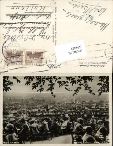 554693,Wien 19 Döbling Cobenzl Kobenzl Hans Hübner Terrasse